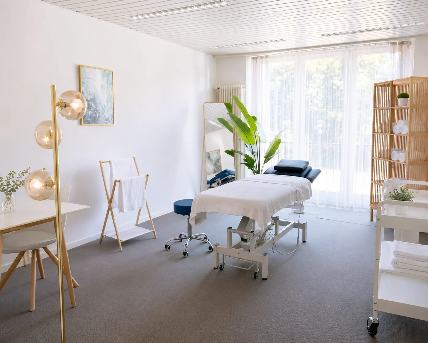 Behandlungsraum im Massage Zentrum Seuzach